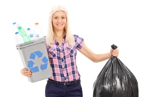 Organized removal of items during home clearance
